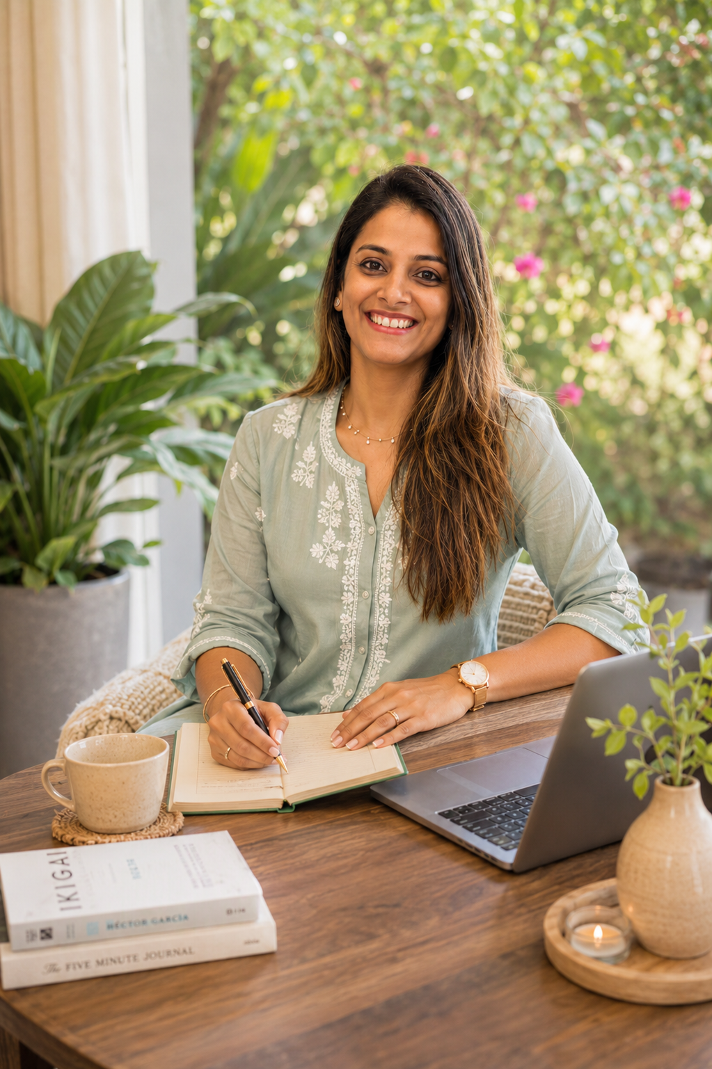 Sheekha Rathi journaling